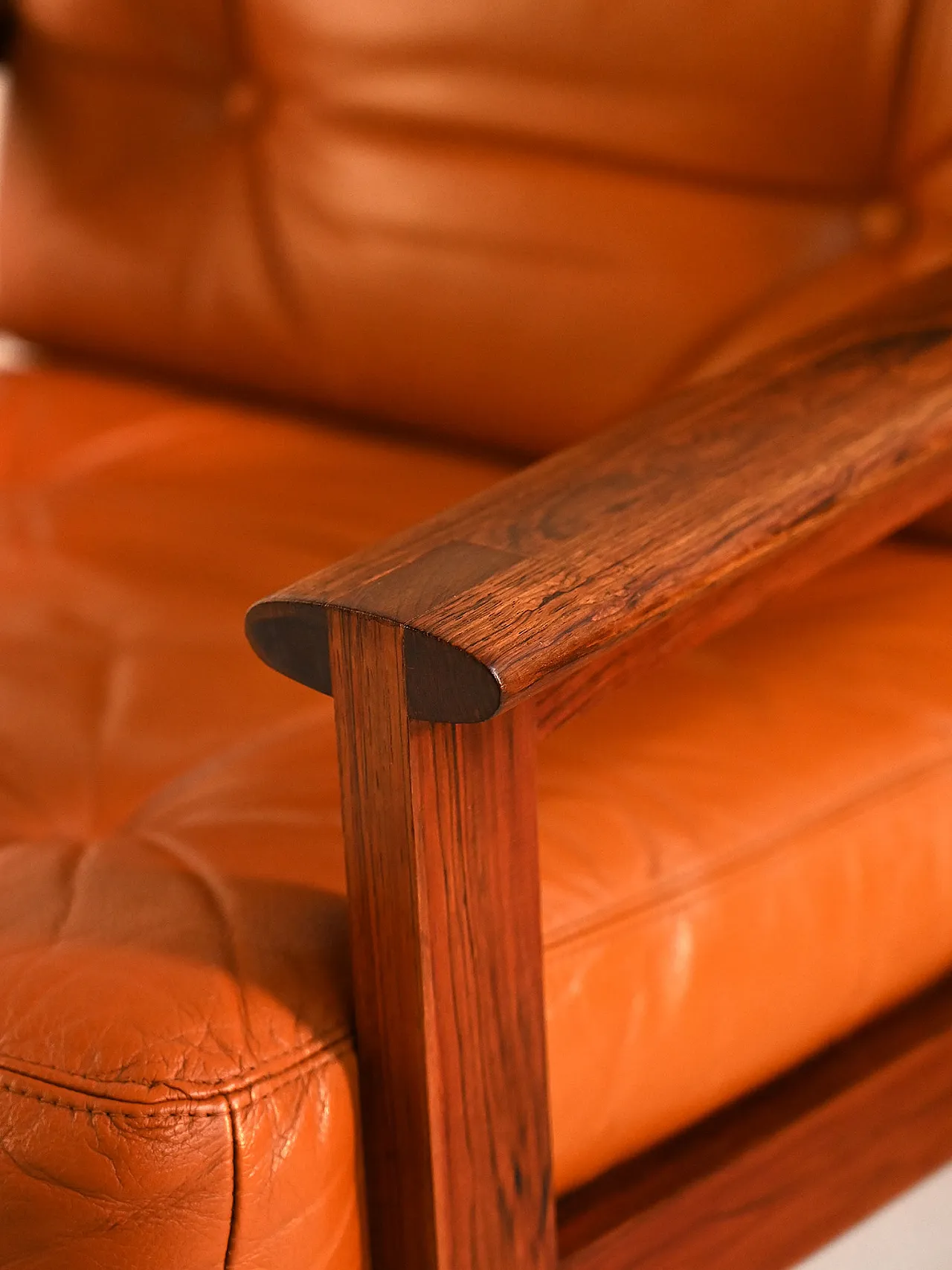 Capella armchairs Illum Wikkelsø Denmark, 1960s 11