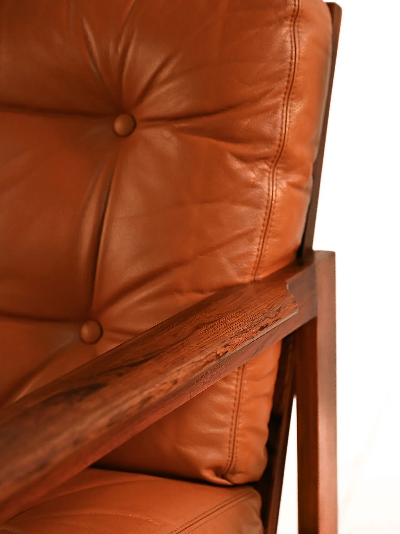 Capella armchairs Illum Wikkelsø Denmark, 1960s 12