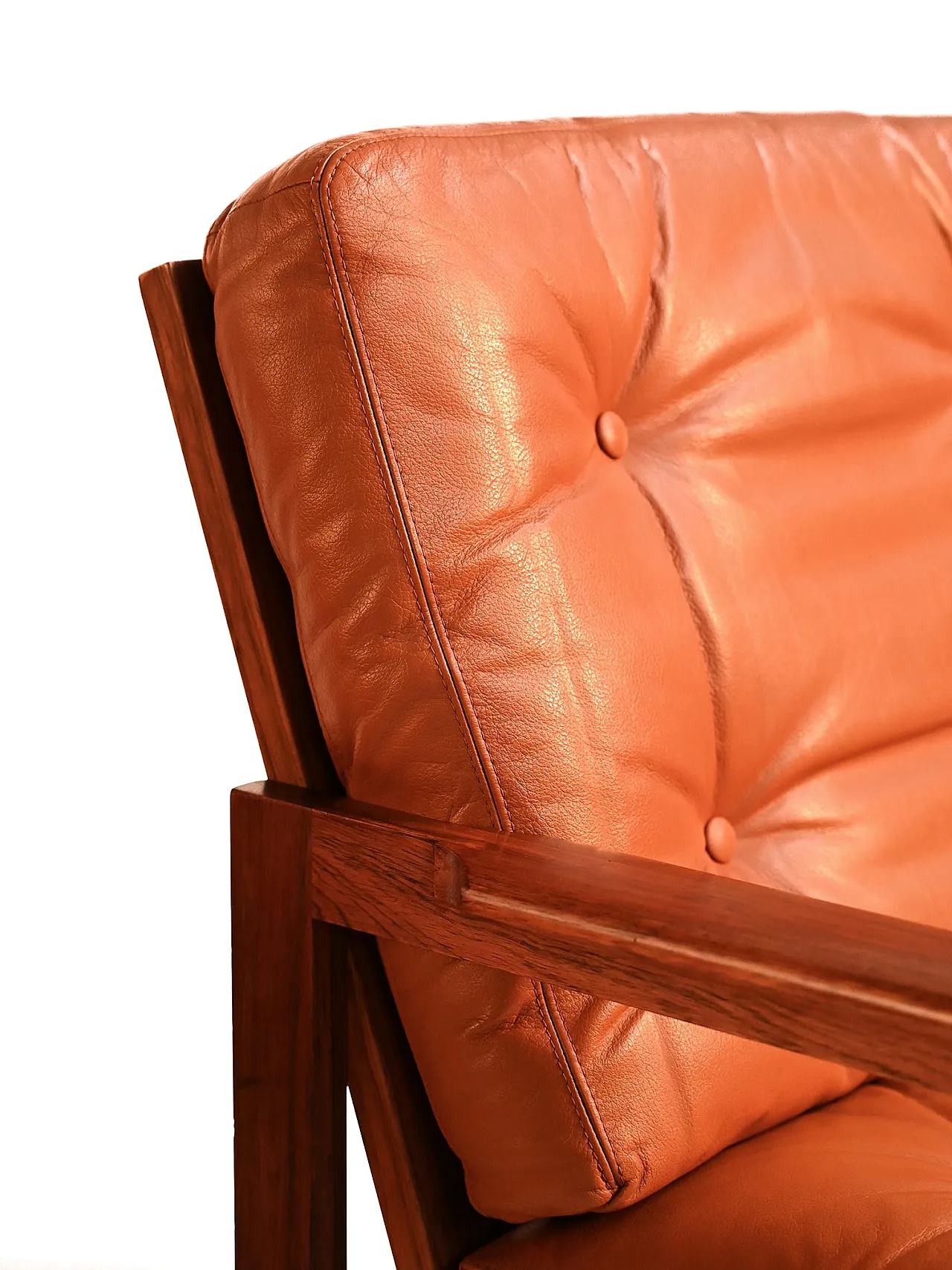 Capella armchairs Illum Wikkelsø Denmark, 1960s 13