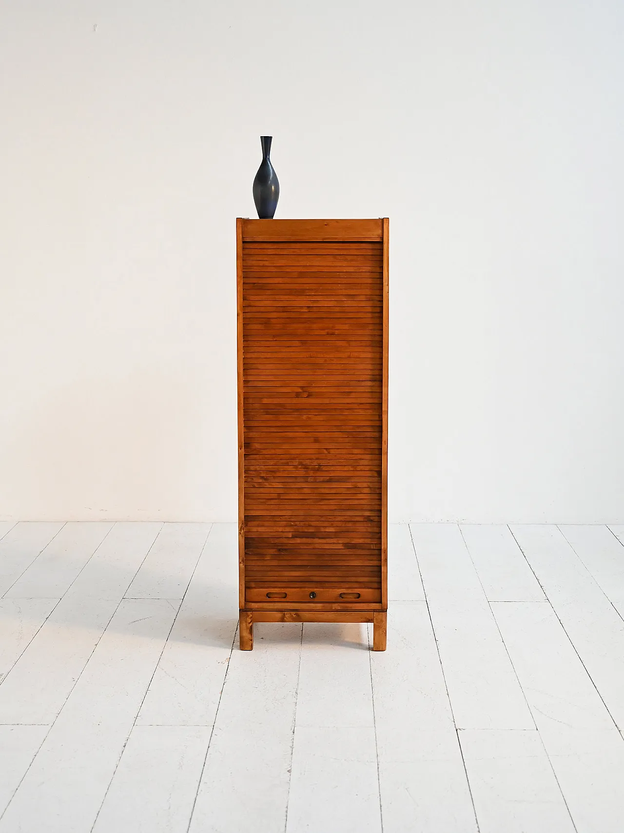 1940s birch shutter wardrobe 1