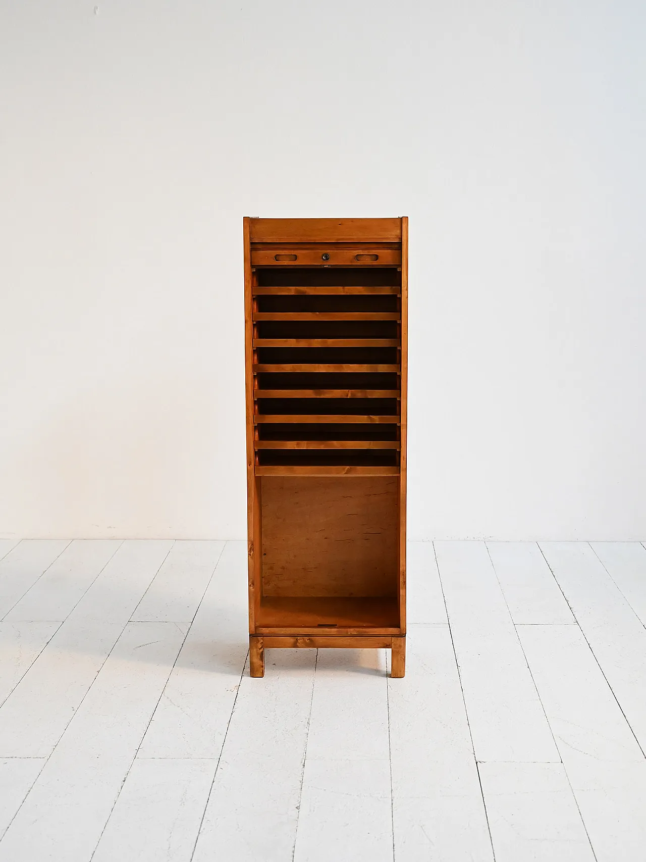 1940s birch shutter wardrobe 2