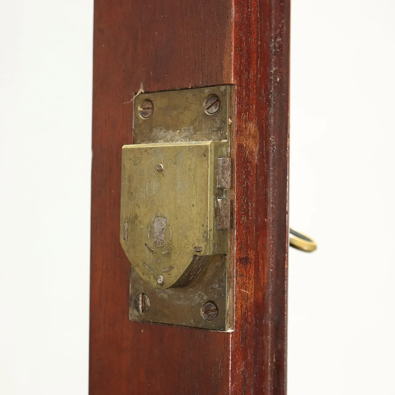Credenza in mogano con anta a rullo, '800 7
