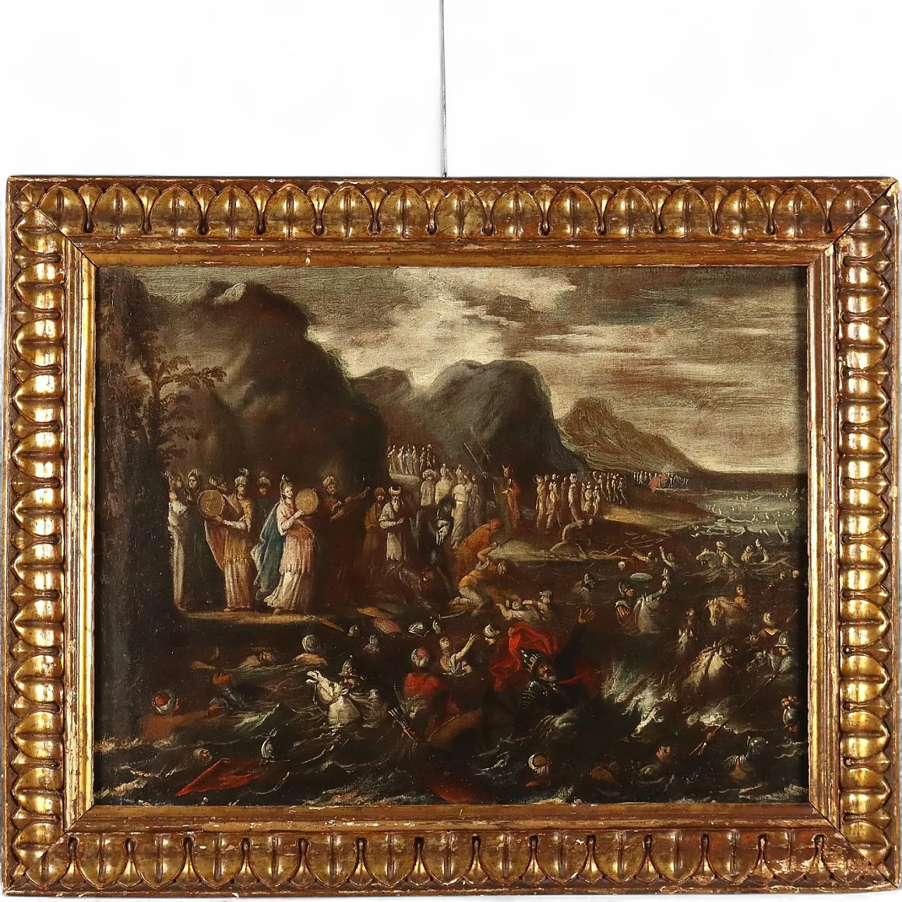 The Crossing of the Red Sea, oil on canvas, 17th century 11