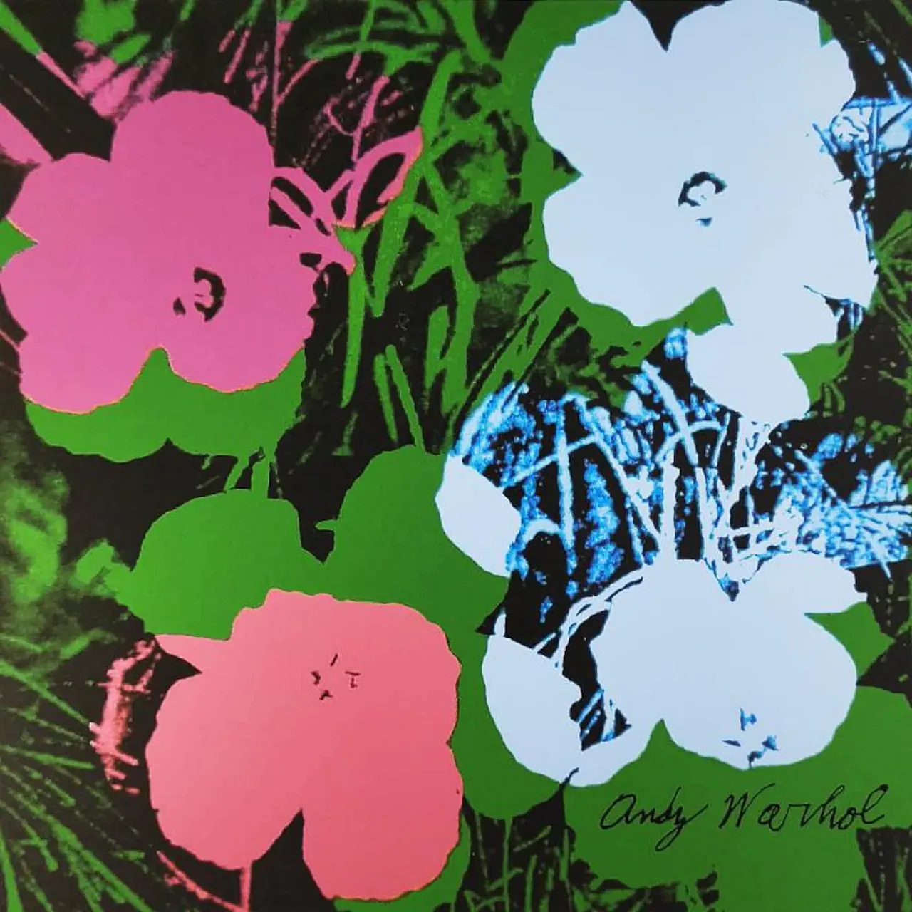 Andy Warhol Flowers limited edition lithograph by CMOA, 1980s 2