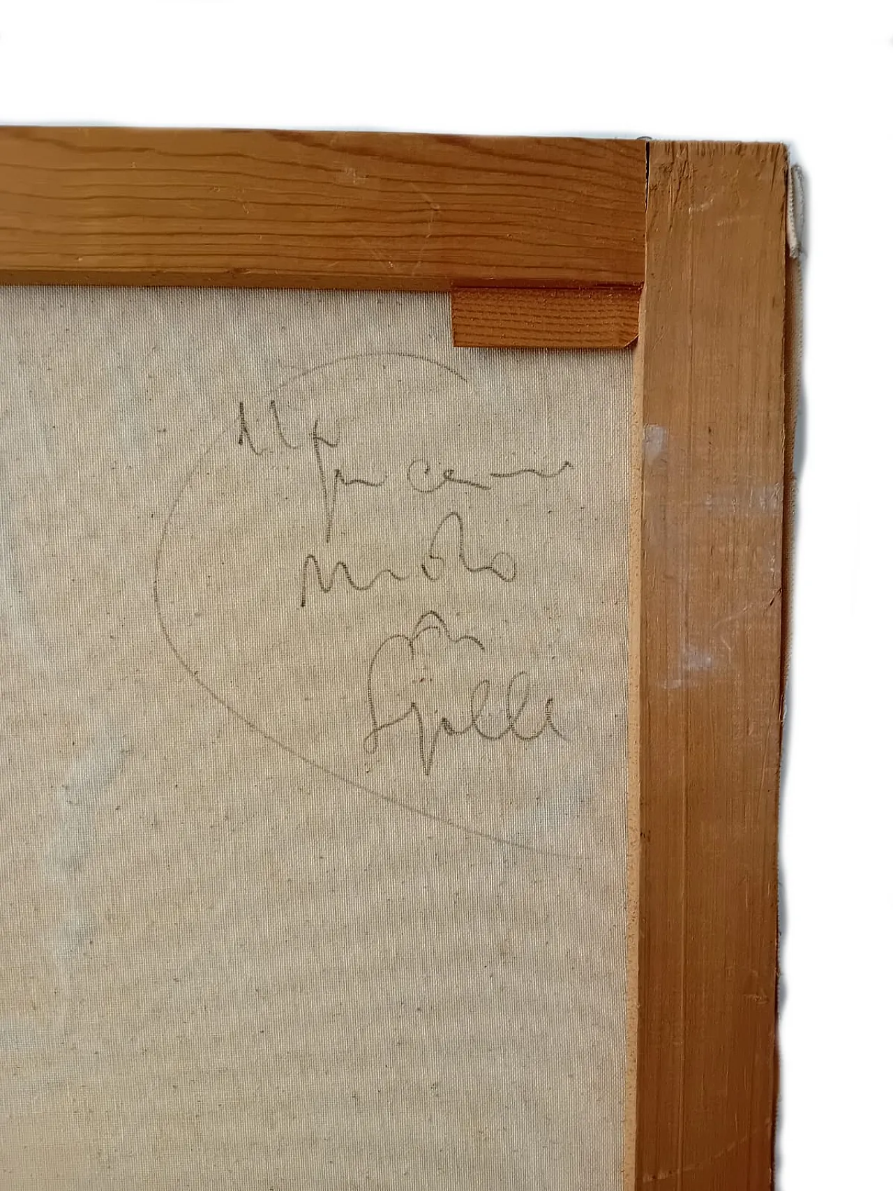 Dipinto di Gianni Gentile Uguccione Nudo di spalle 3