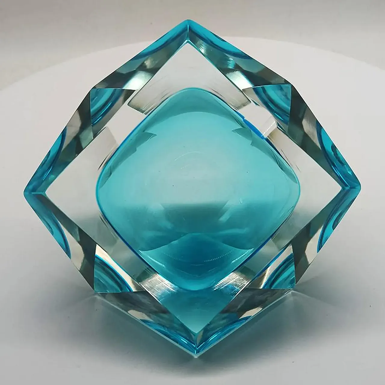 Posacenere in vetro di Murano di Flavio Poli per Seguso, anni '60 7