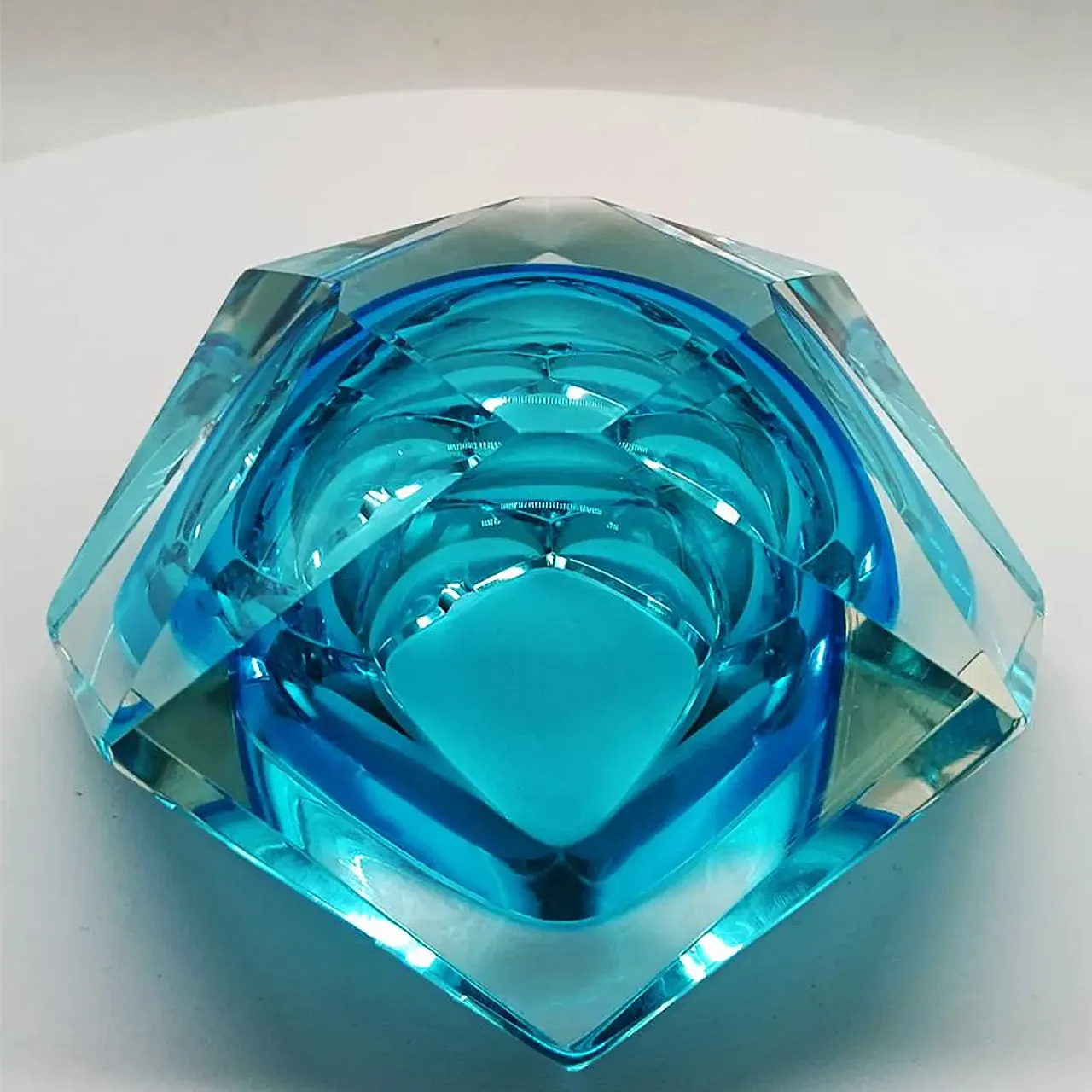 Posacenere in vetro di Murano di Flavio Poli per Seguso, anni '60 8