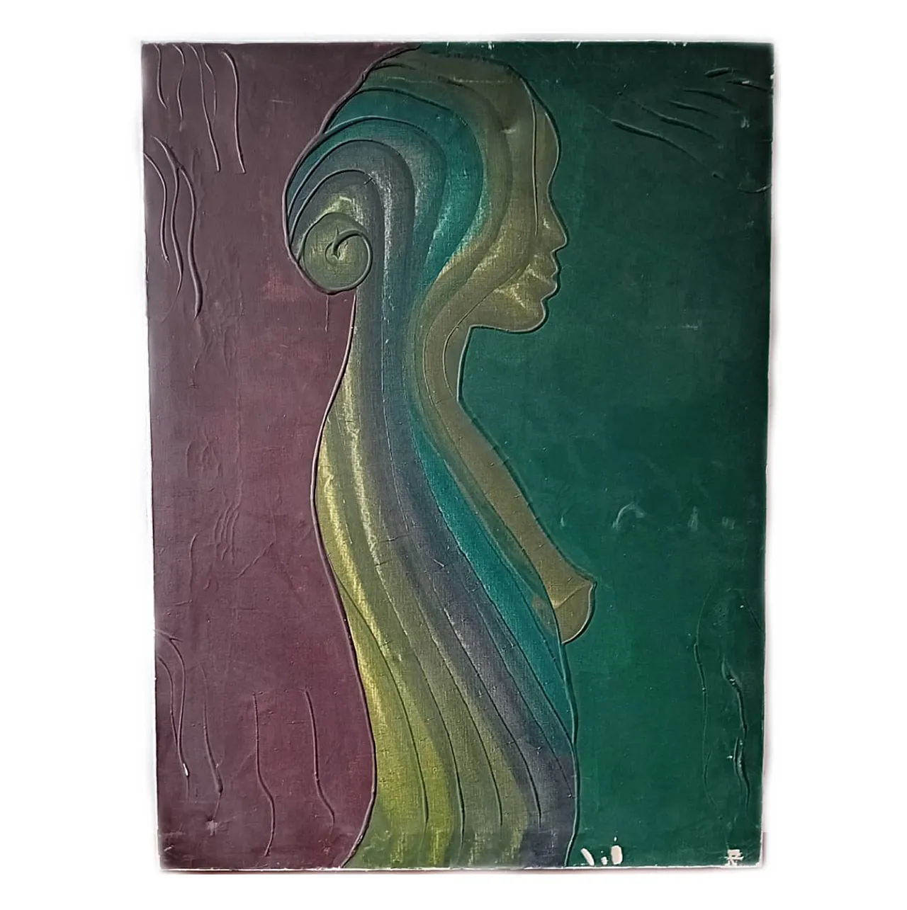 Gianni Gentile Uguccione, Nudo  femminile, tempera, 1977 1