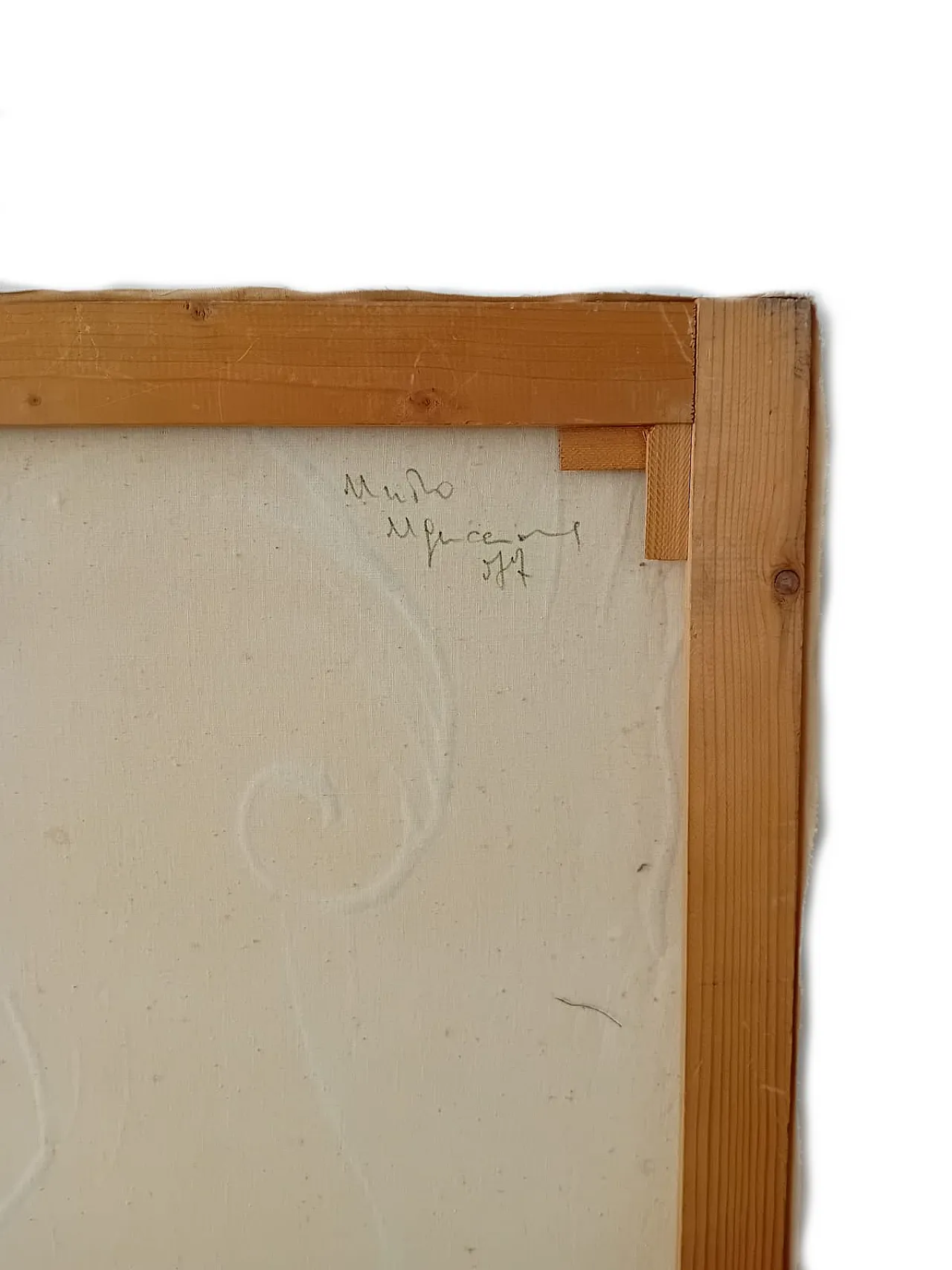 Gianni Gentile Uguccione, Nudo  femminile, tempera, 1977 3