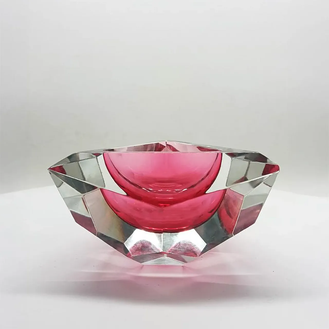 Posacenere in vetro di Murano di Flavio Poli per Seguso, anni '60 2