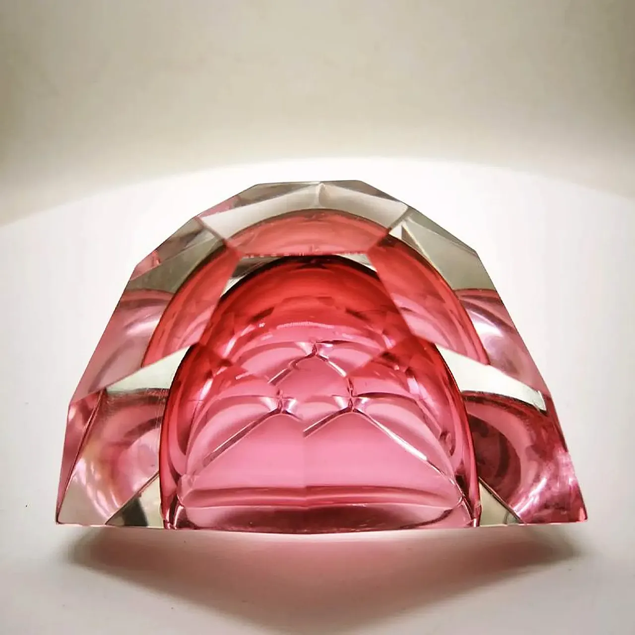 Posacenere in vetro di Murano di Flavio Poli per Seguso, anni '60 8