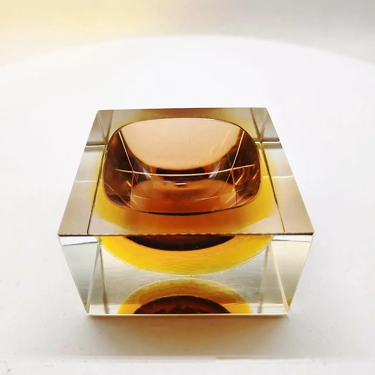 Posacenere in vetro di Murano di Flavio Poli per Seguso, anni '60 5