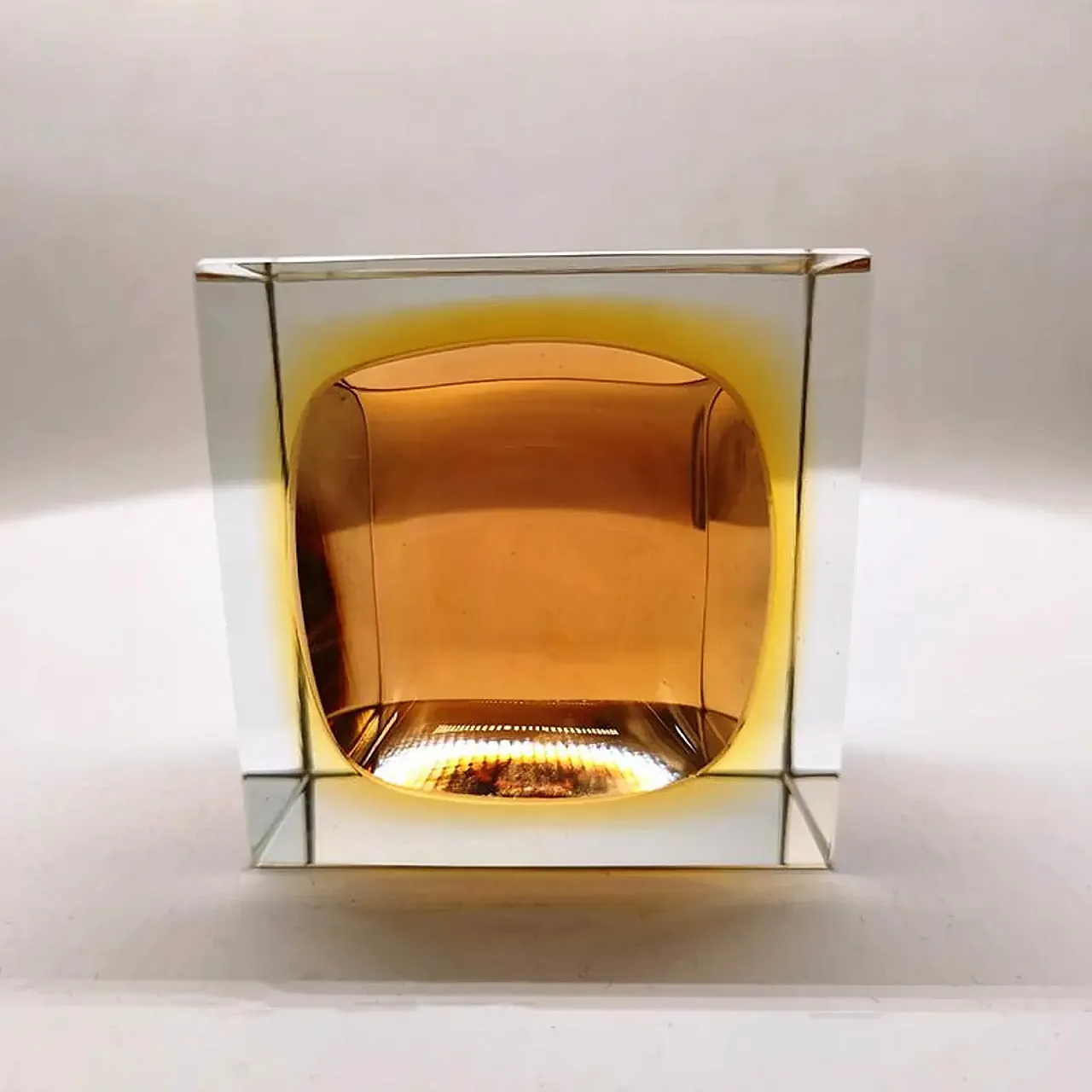 Posacenere in vetro di Murano di Flavio Poli per Seguso, anni '60 7