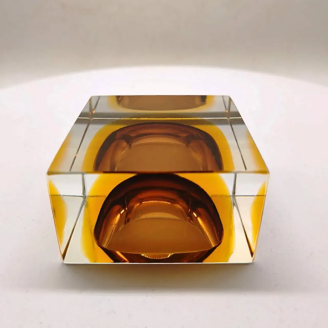 Posacenere in vetro di Murano di Flavio Poli per Seguso, anni '60 8