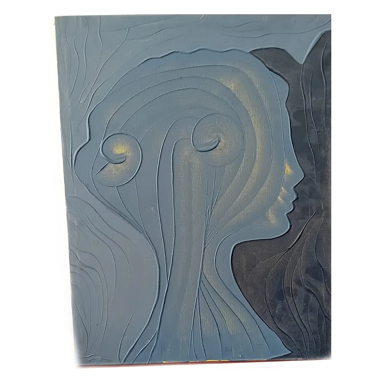 Dipinto Di Gianni Gentile Uguccione Valeria, 1980 1