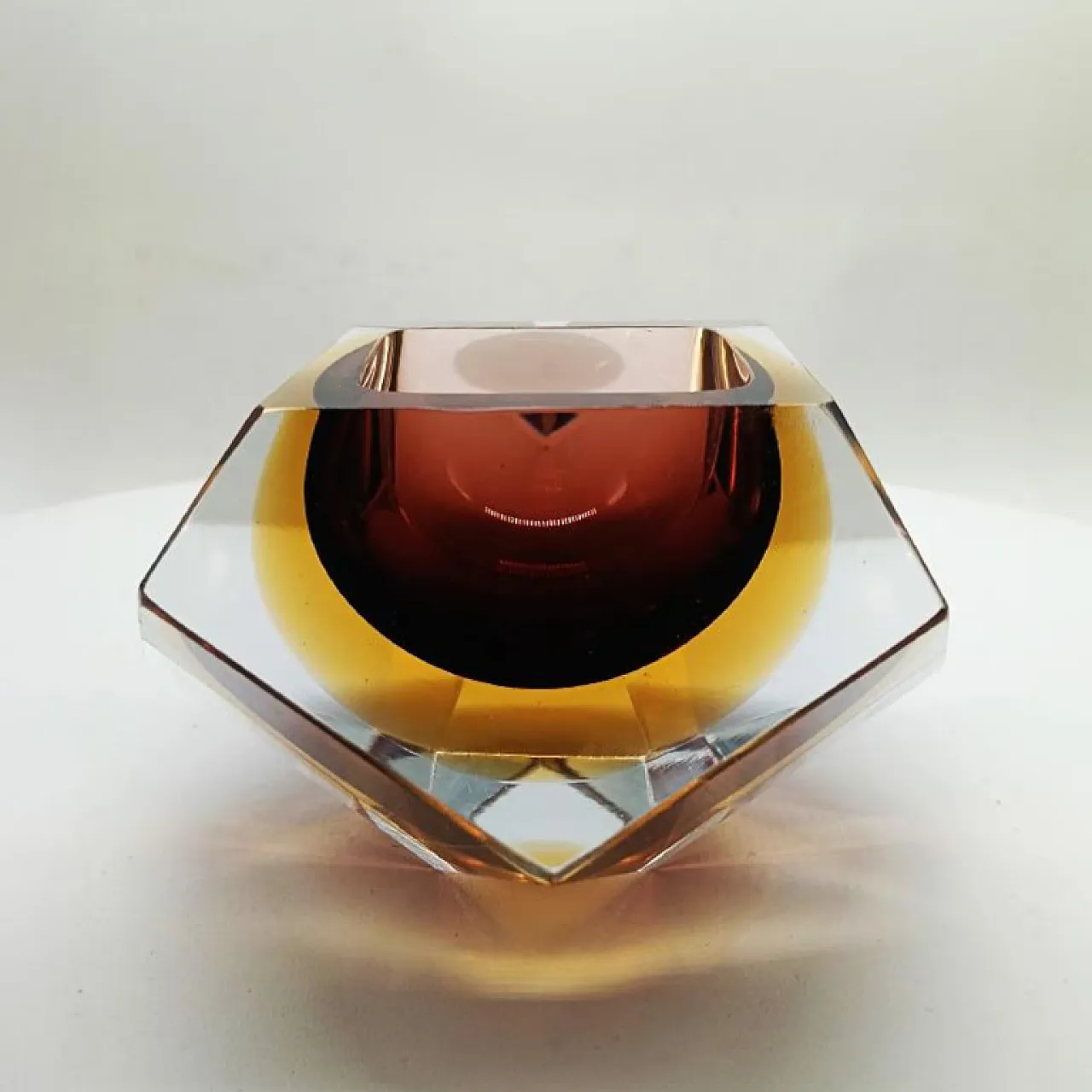 Posacenere in vetro di Murano di Flavio Poli per Seguso, anni '60 4