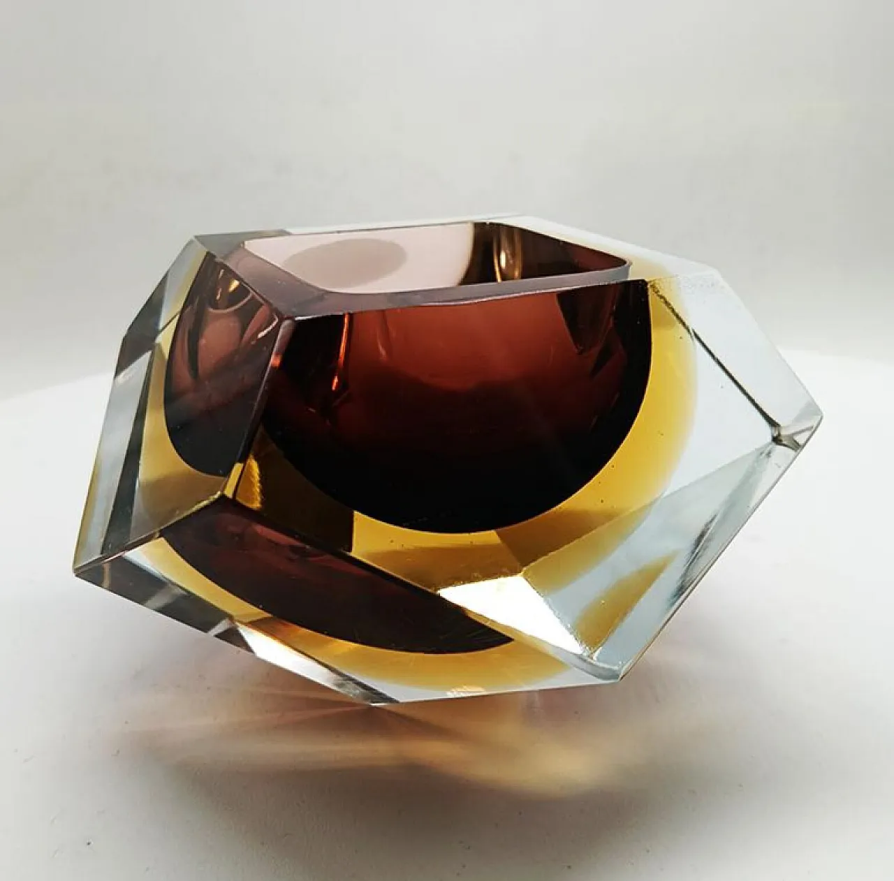 Posacenere in vetro di Murano di Flavio Poli per Seguso, anni '60 6