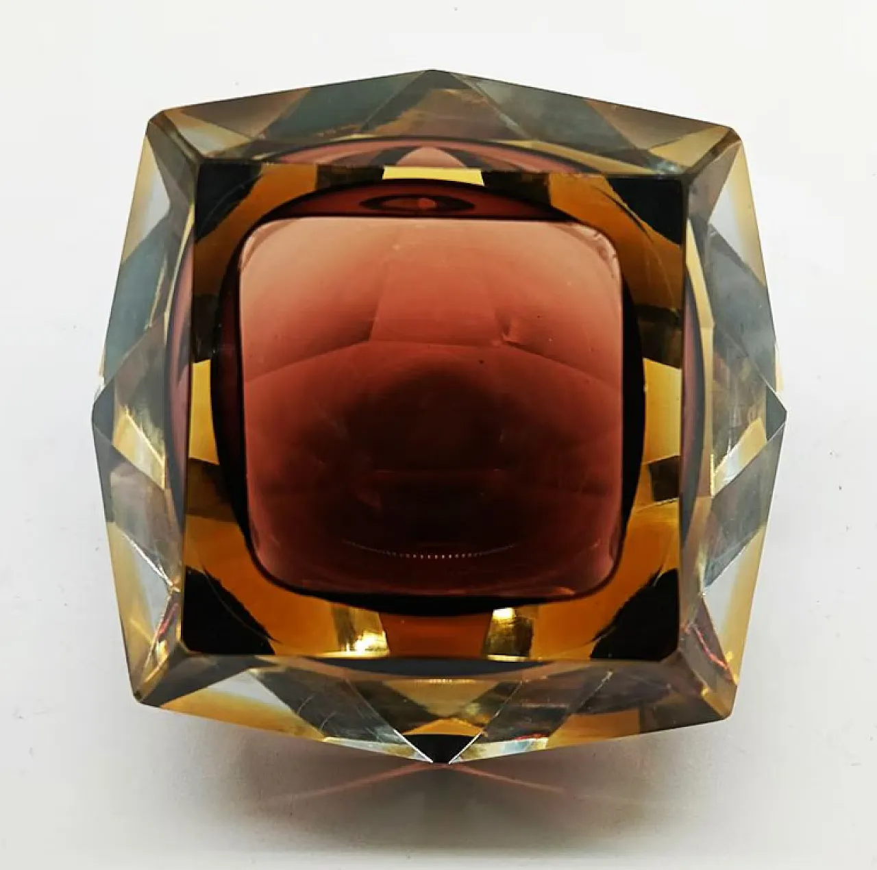 Posacenere in vetro di Murano di Flavio Poli per Seguso, anni '60 7