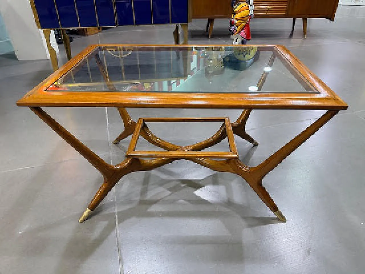 Teak coffee table, 1950s 3