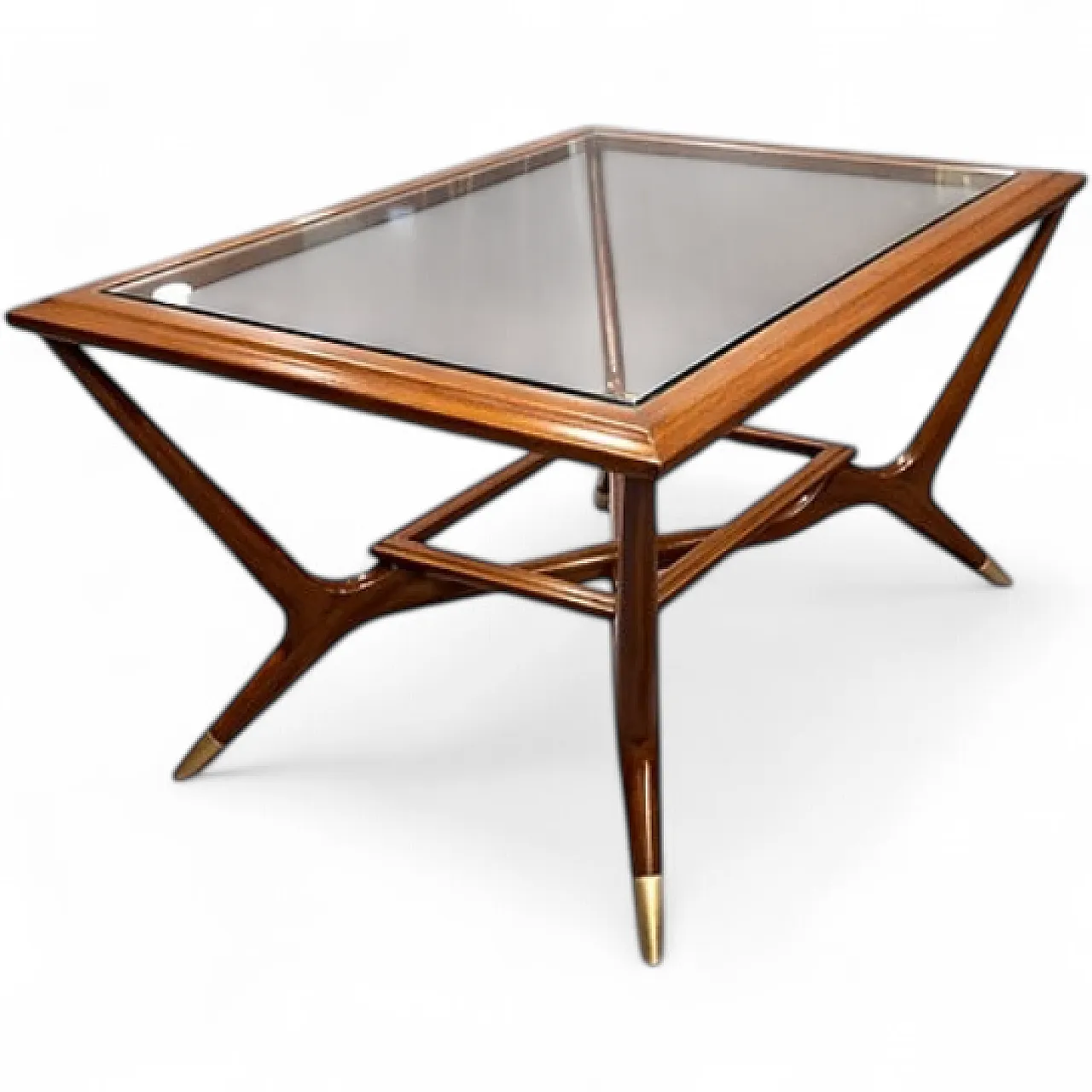 Teak coffee table, 1950s 5