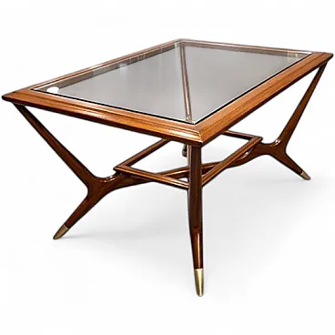 Teak coffee table, 1950s