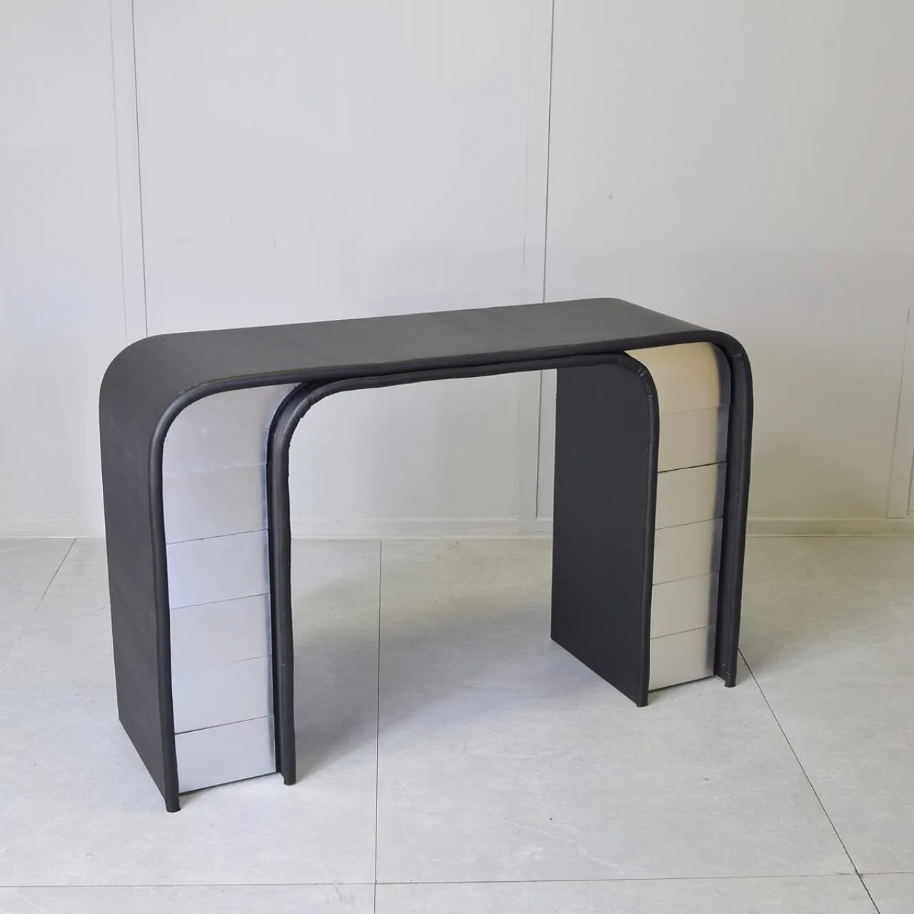 Postmodern console table, 1980s 4