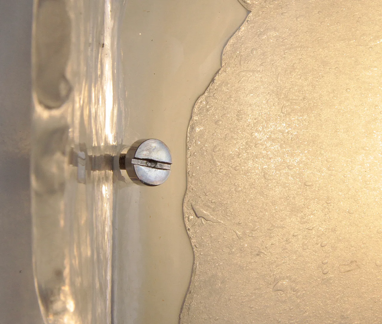 Murano glass wall sconce by Carlo Nason for Mazzega, 1970s 3