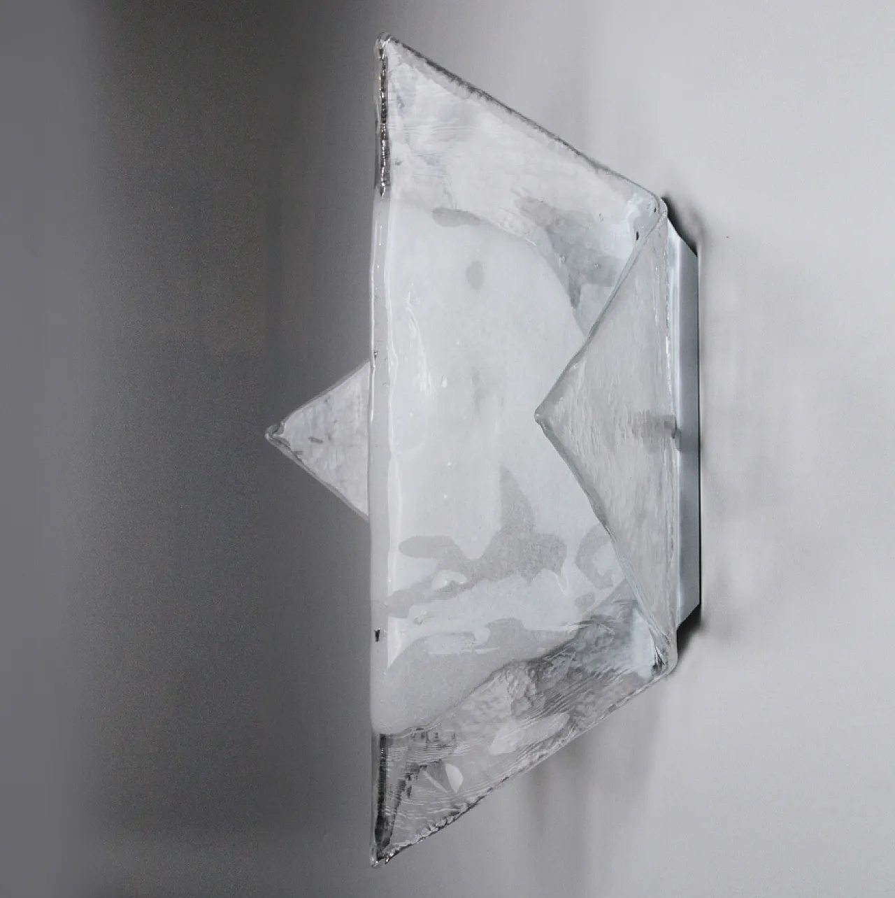 Murano glass wall sconce by Carlo Nason for Mazzega, 1970s 5