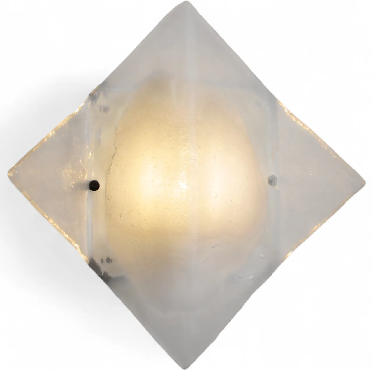 Murano glass wall sconce by Carlo Nason for Mazzega, 1970s 8