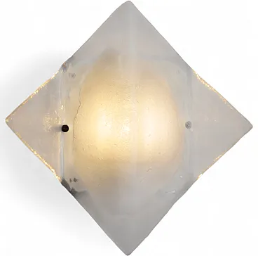 Murano glass wall sconce by Carlo Nason for Mazzega, 1970s