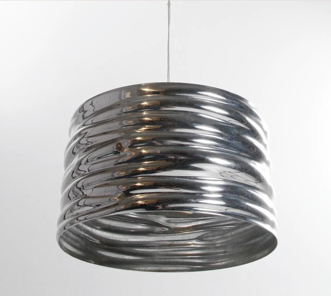 Lampadario Aqua cil in metallo di R. Lovegrove per Artemide, '900 4
