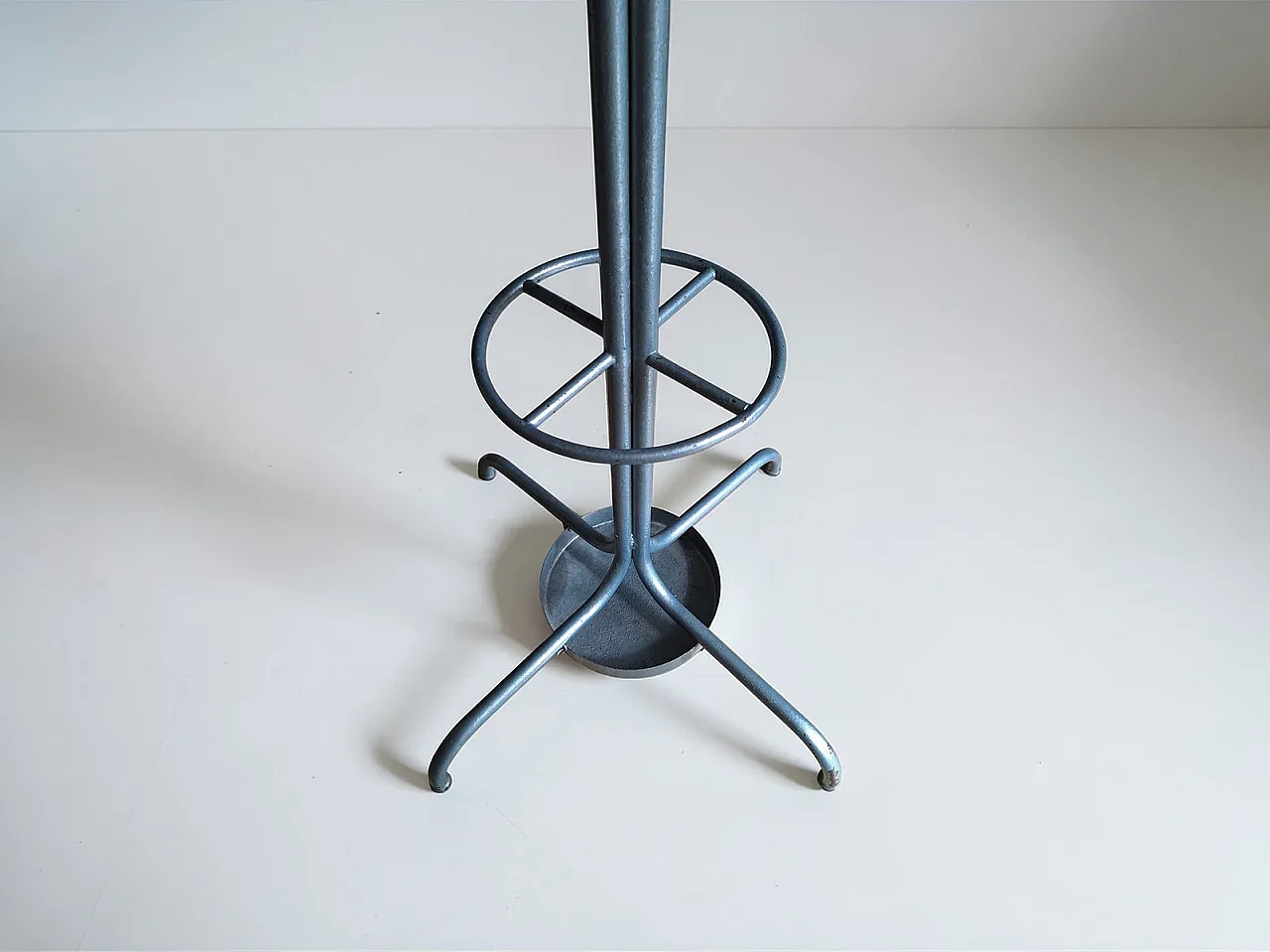Industrial coat rack with umbrella stand, 1960s 3