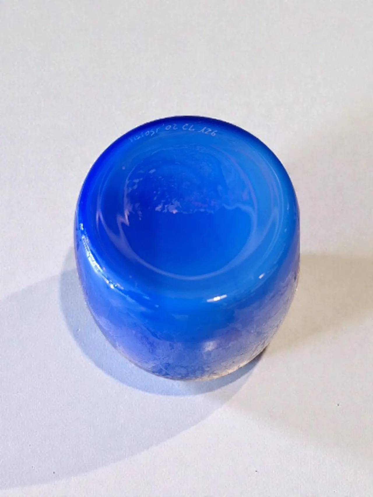 Large cased glass vase from Vistosi, 1990s 5