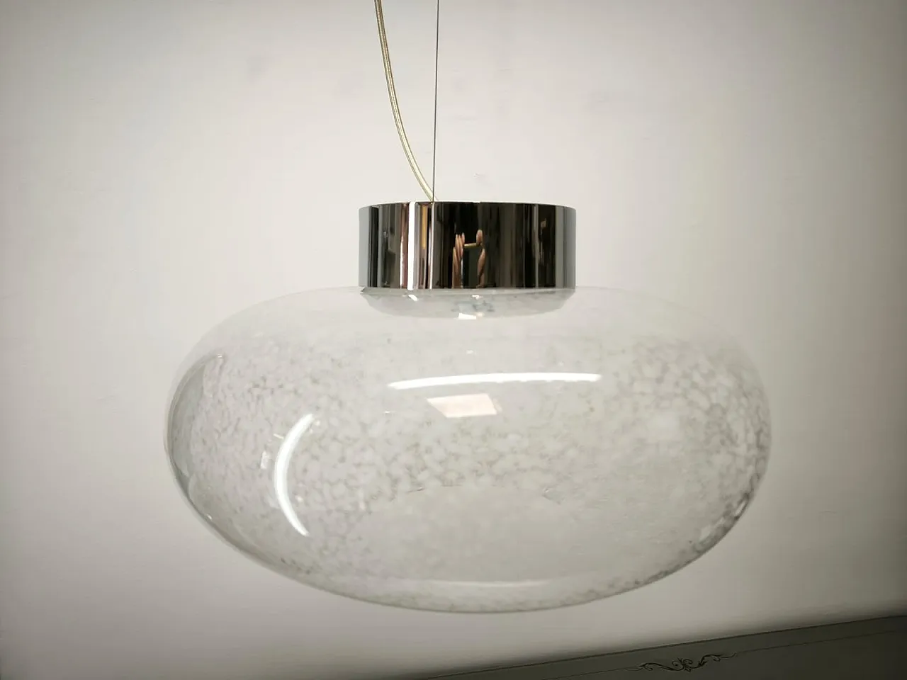 Murano glass suspension, 1970s 6
