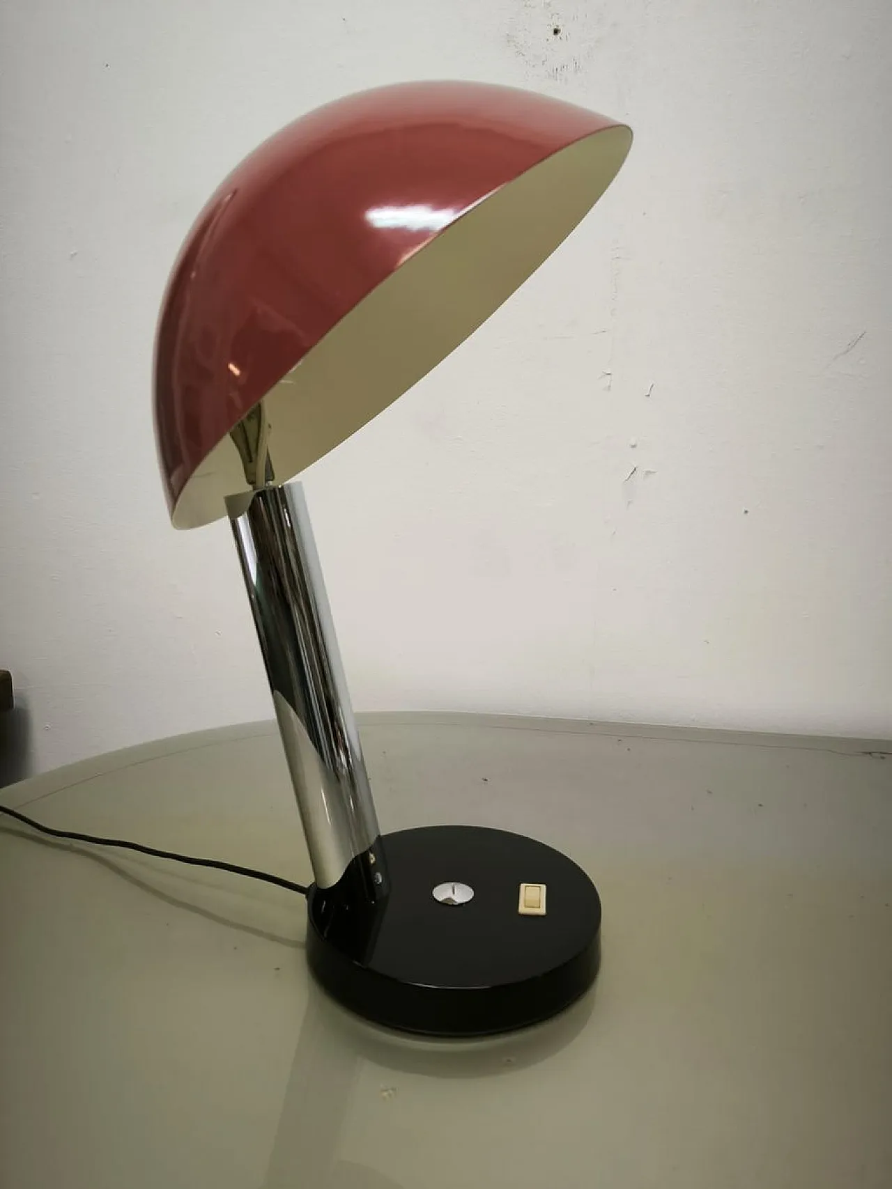 Lampada con cupola orientabile, anni '60 2