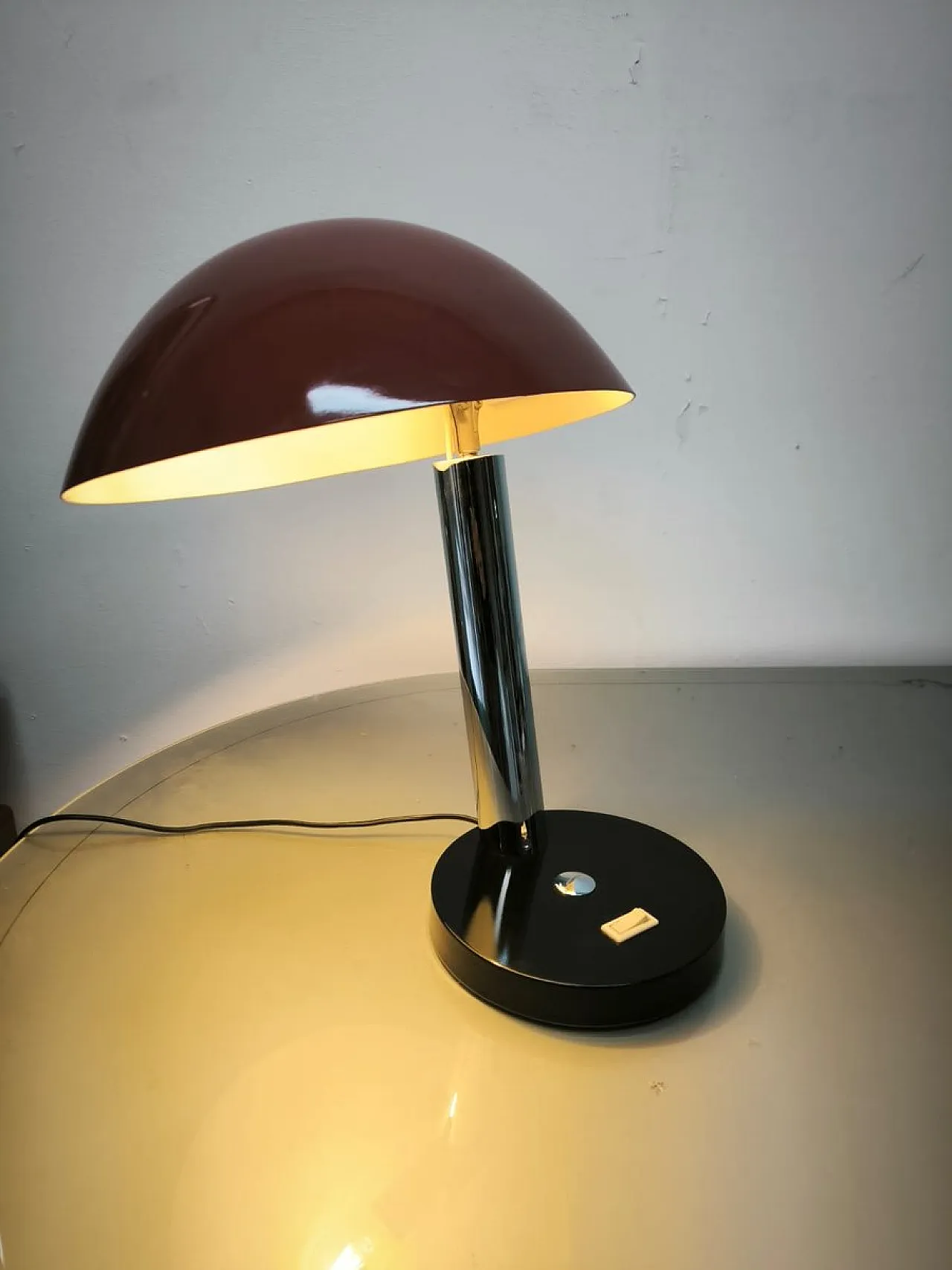 Lampada con cupola orientabile, anni '60 4