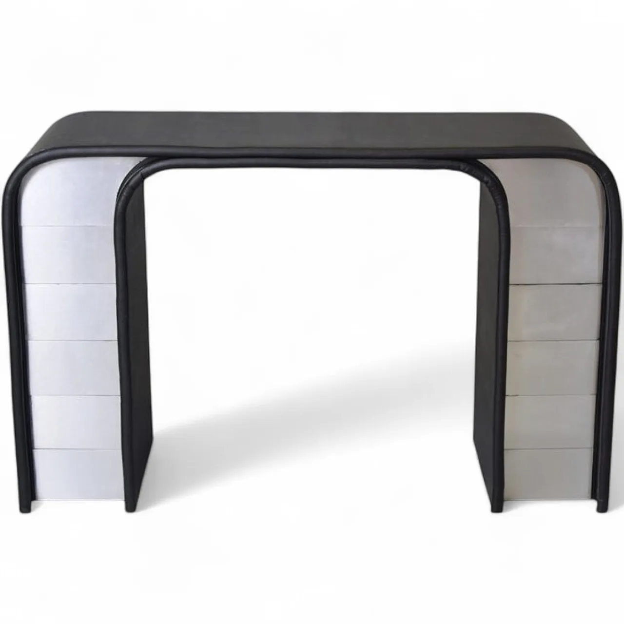 Postmodern console table, 1980s 11