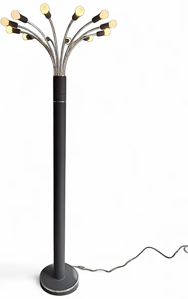 12-light floor lamp from Esperia, 1970s
