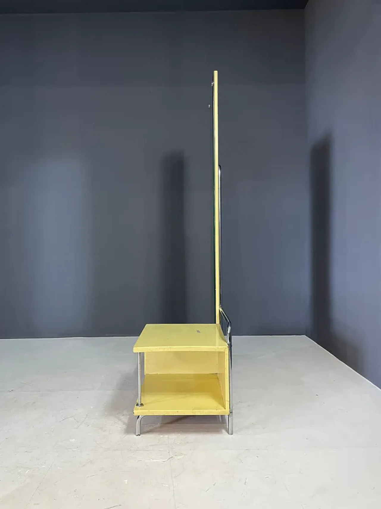 Bauhaus dressing table mirror in wood, metal and glass Slezák, 1930s 2