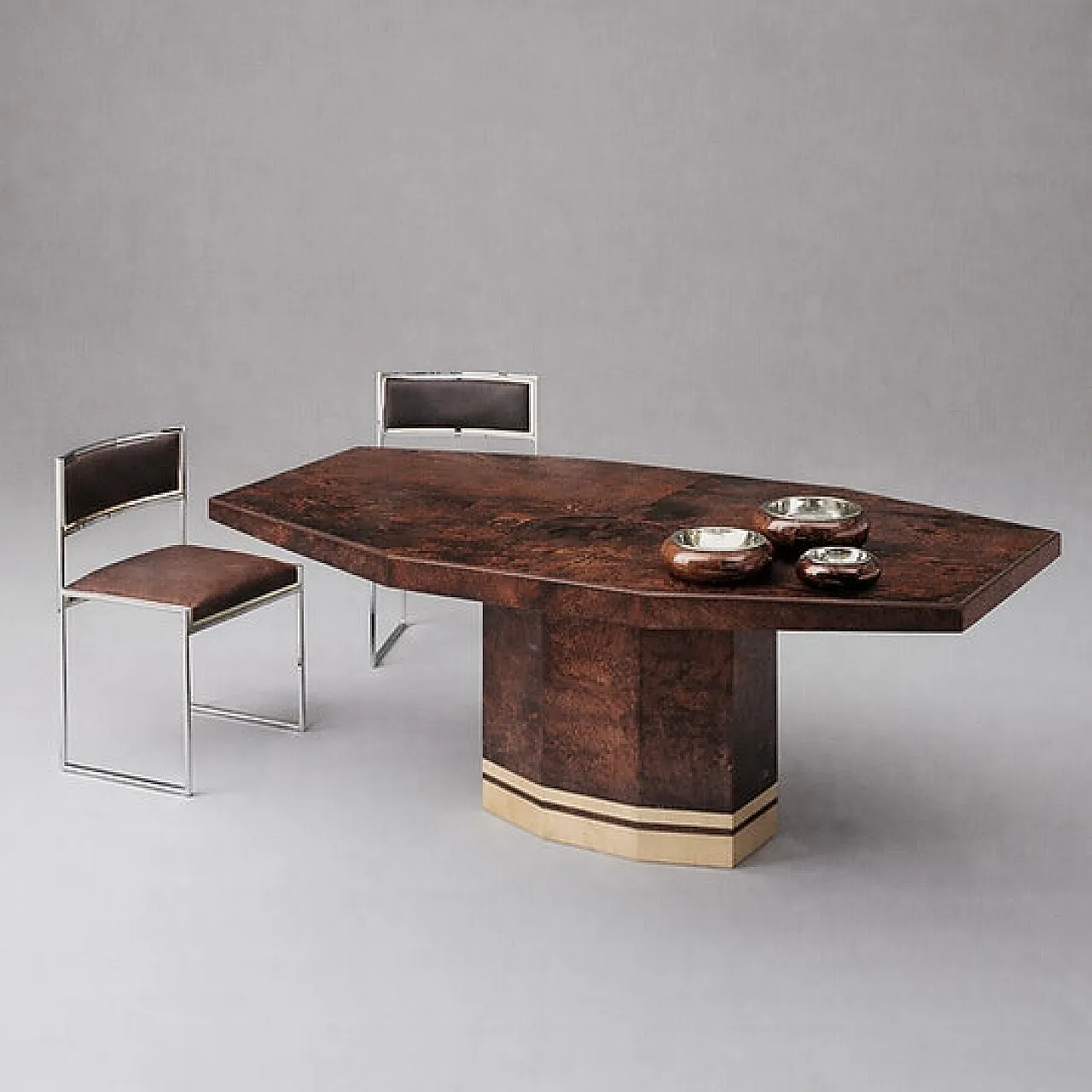 Table 2007D by Willy Rizzo & Nucci Valsecchi for Aldo Tura, 1970s 2