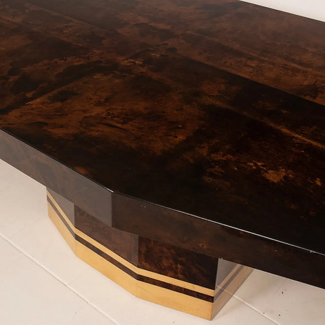 Table 2007D by Willy Rizzo & Nucci Valsecchi for Aldo Tura, 1970s 9