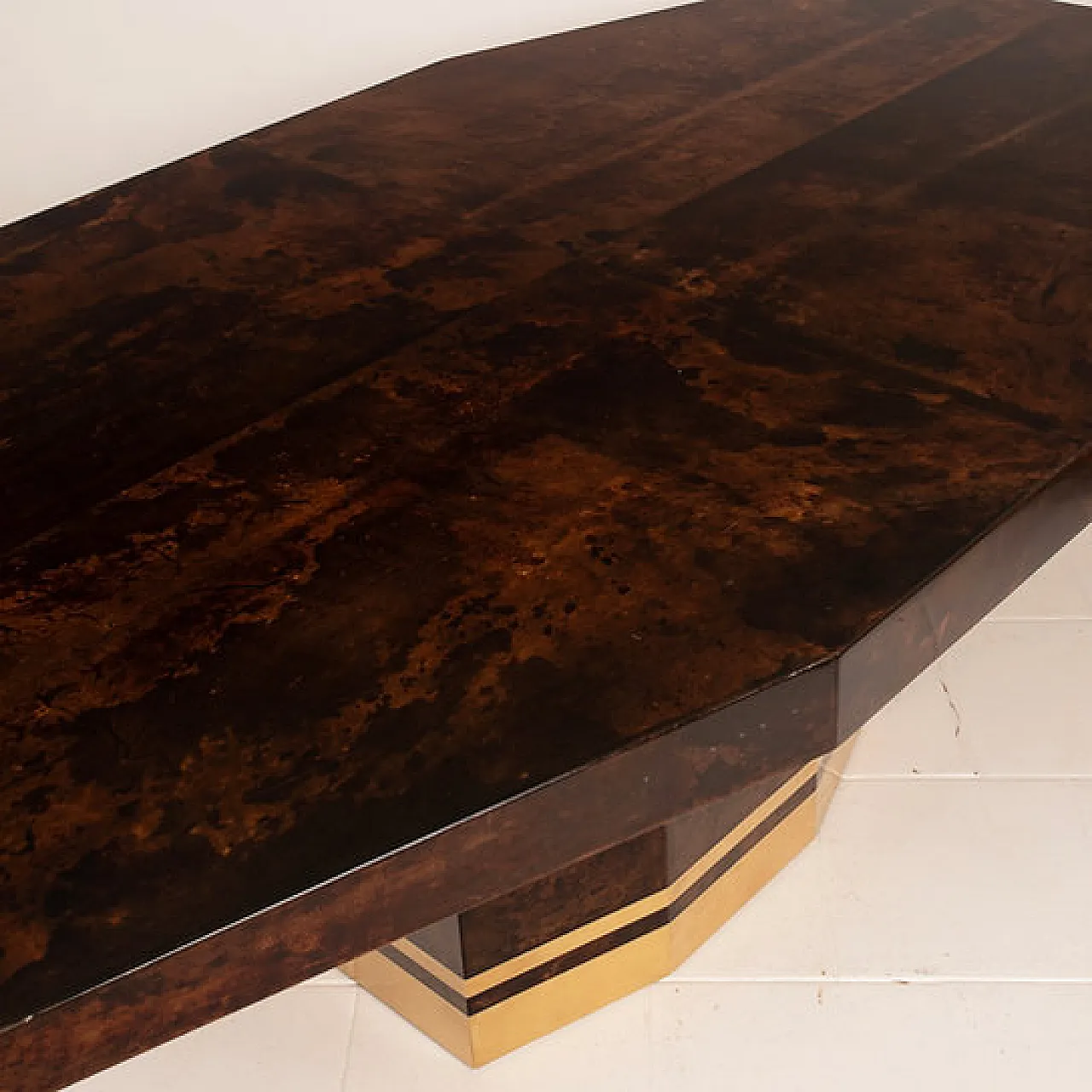 Table 2007D by Willy Rizzo & Nucci Valsecchi for Aldo Tura, 1970s 13