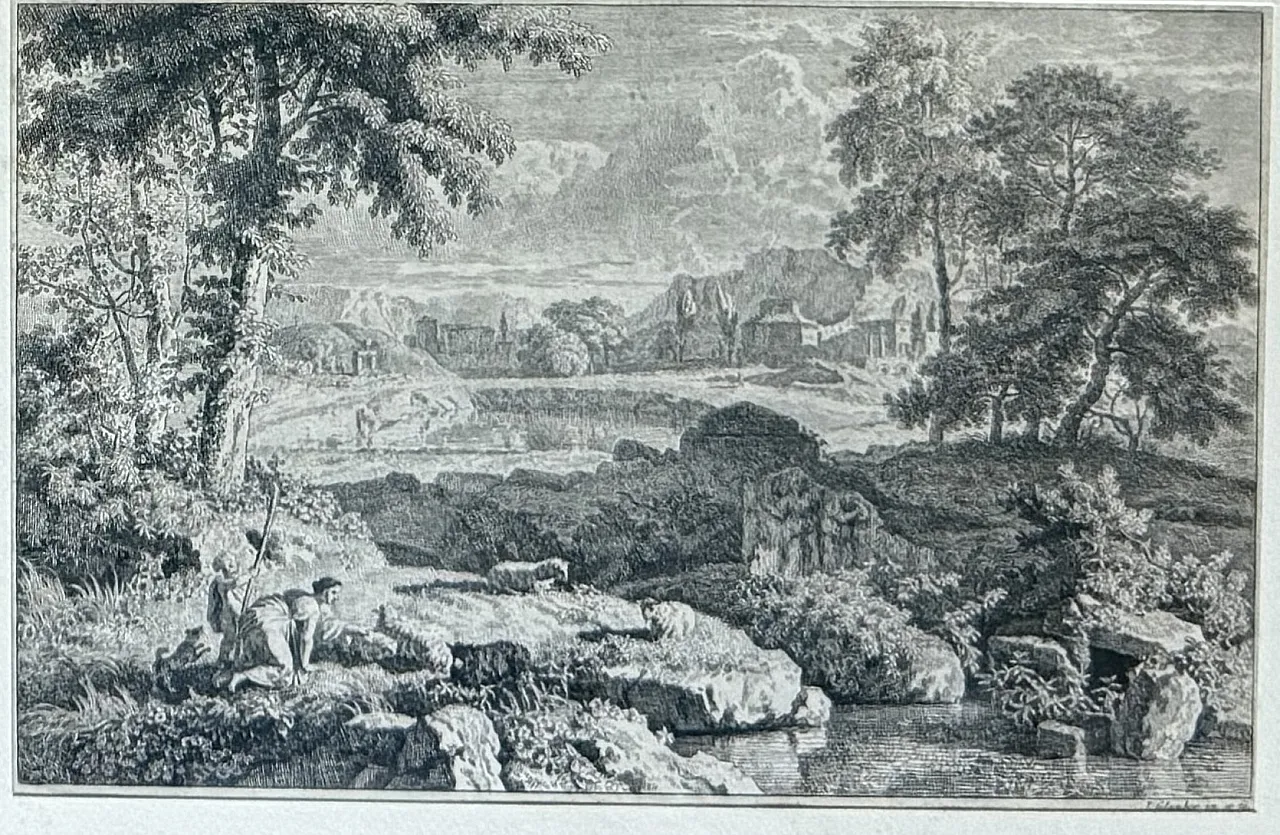 4 Etchings by Johannes (Jan)Glauber, 17th century 5