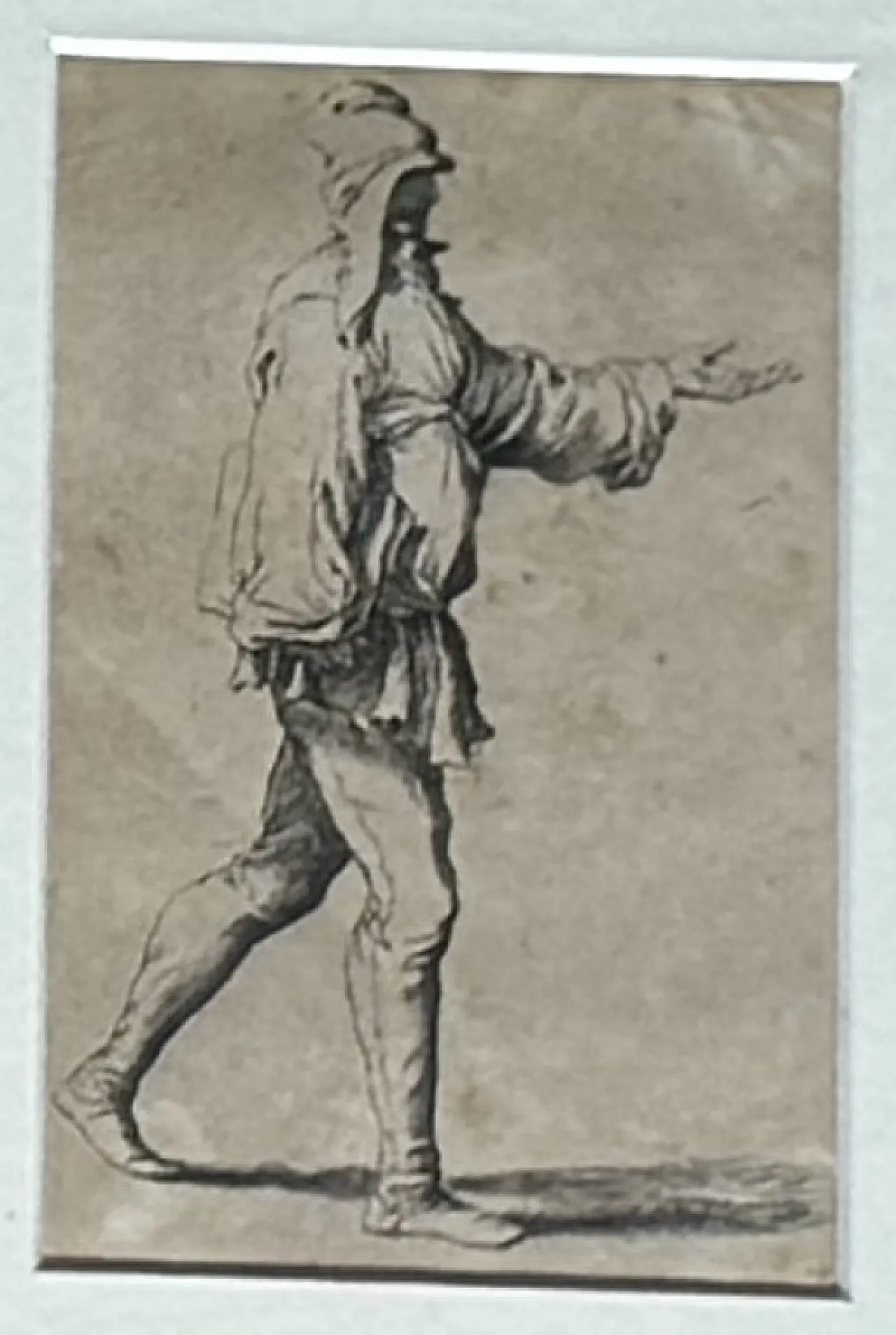 3 Figurine etchings by Salvator Rosa, 18th century 4