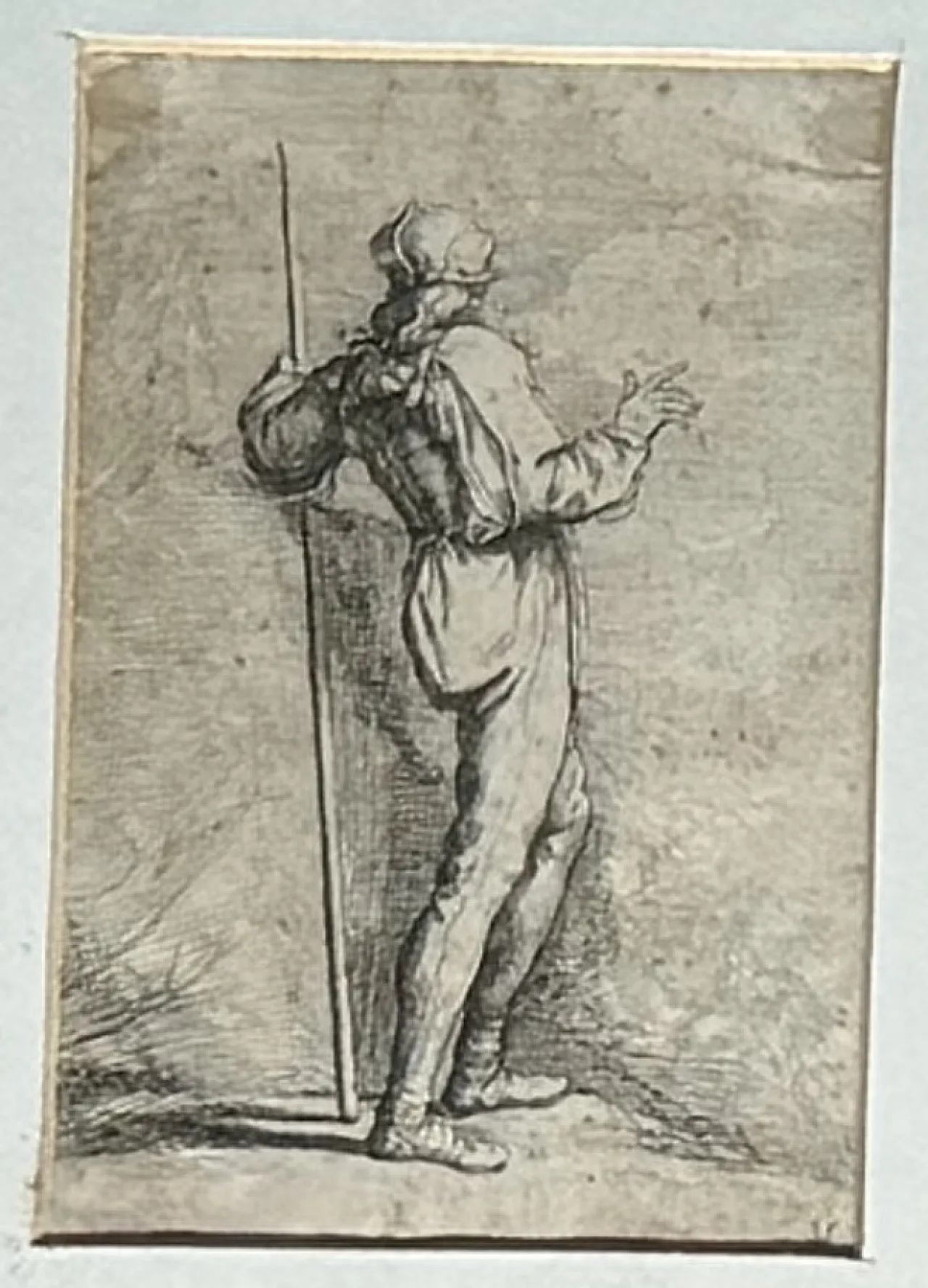 3 Figurine etchings by Salvator Rosa, 18th century 6