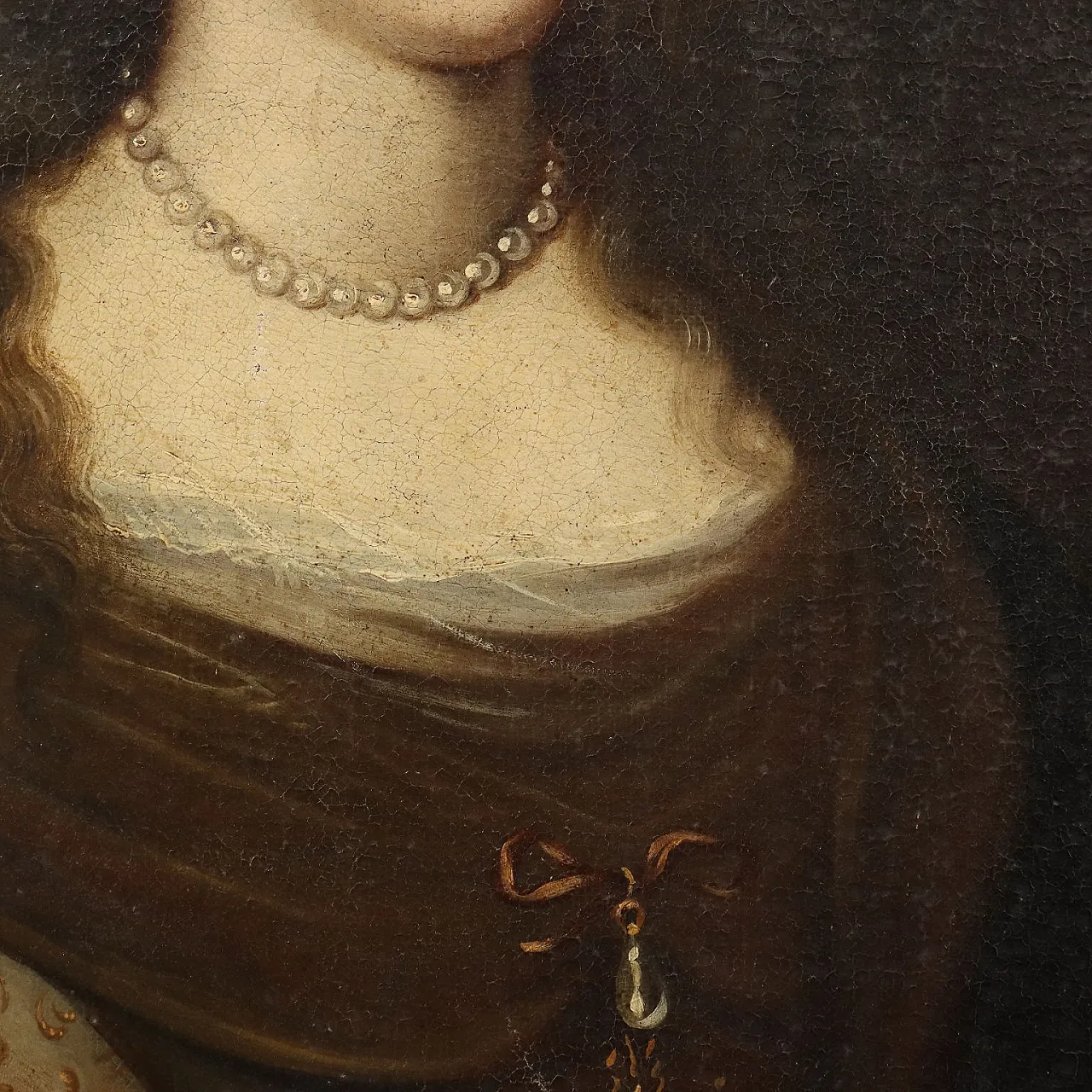 Portrait of a Woman with Sheet Music, oil on canvas, 18th century 5