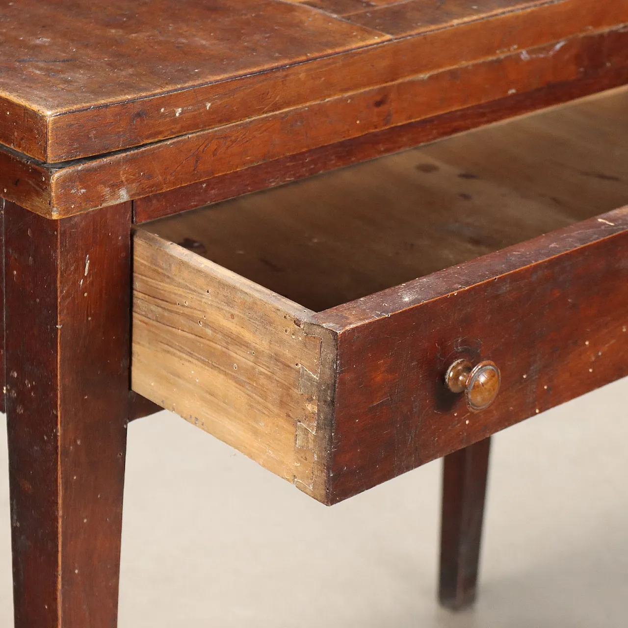 Game table with openable walnut top, 19th century 6