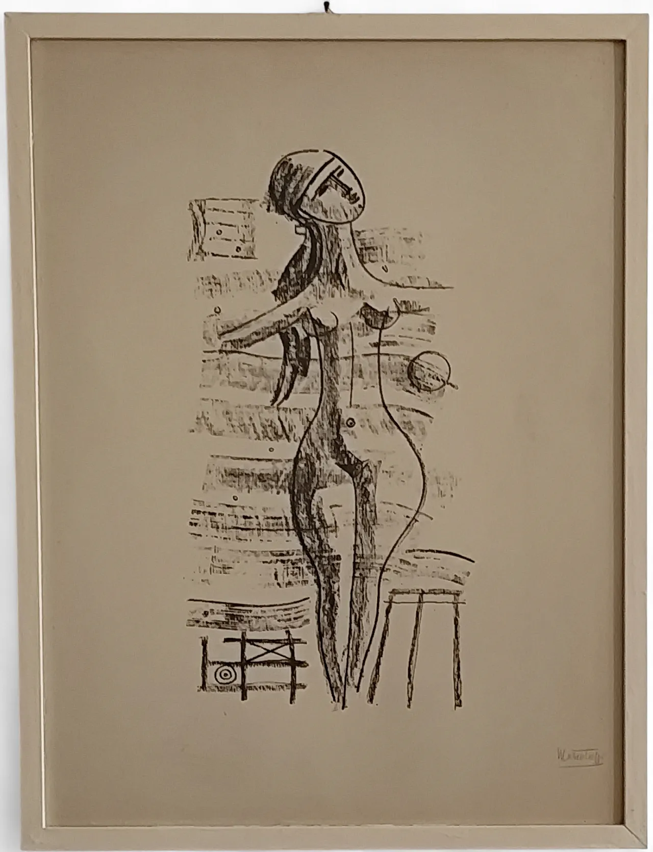 Litografia Mario Tozzi 4