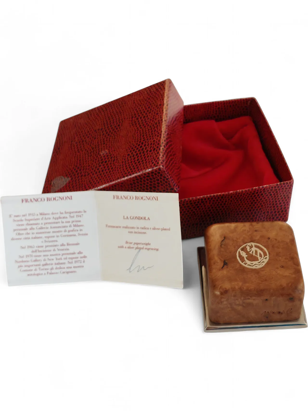 Fermacarte di Franco Rognoni La Gondola, anni '90 7