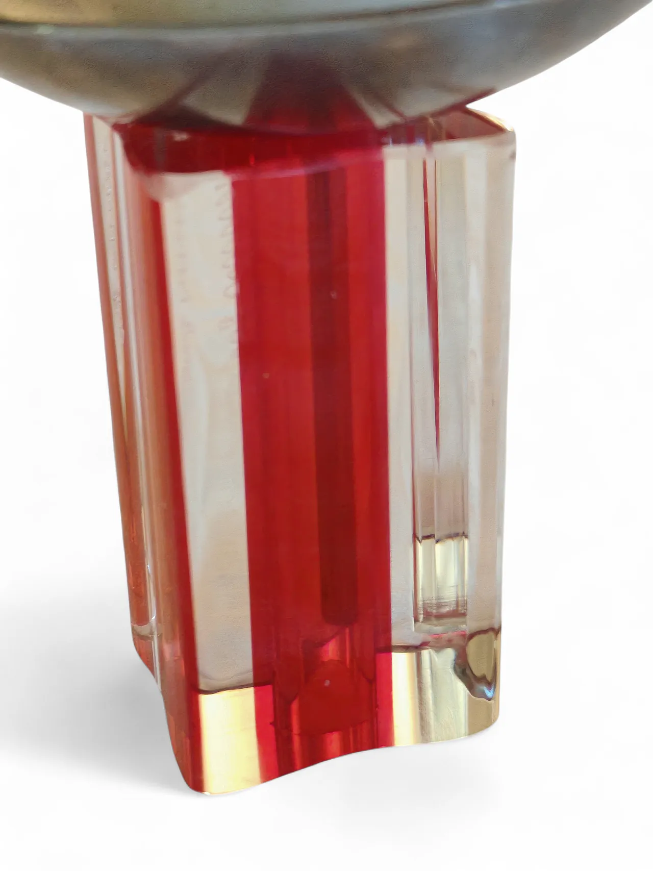 Portacandela Venini Candelboi Rosso Firmato, 2000 7